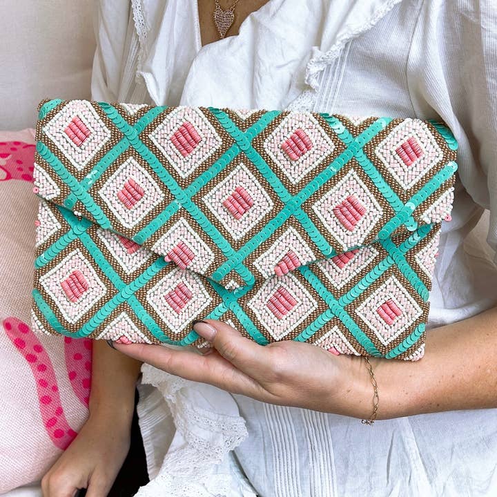 Treasure Jewels Inc. - Wholesale Clutch Bag - Women's - Prissy Clutch