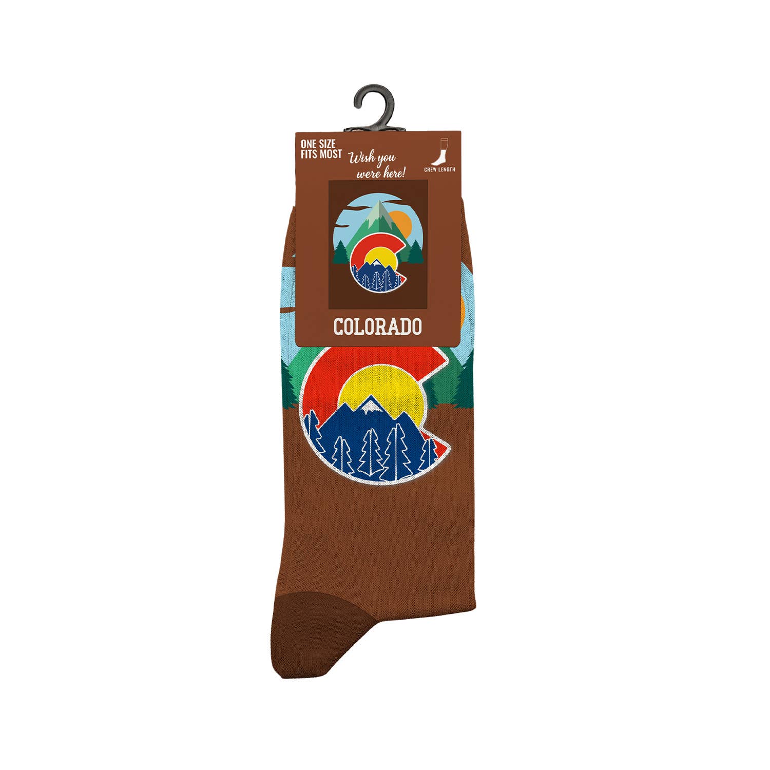 seeboo - Wholesale Socks - Unisex - Soft Unisex City Crew Socks –All Season Comfort- Colorado2