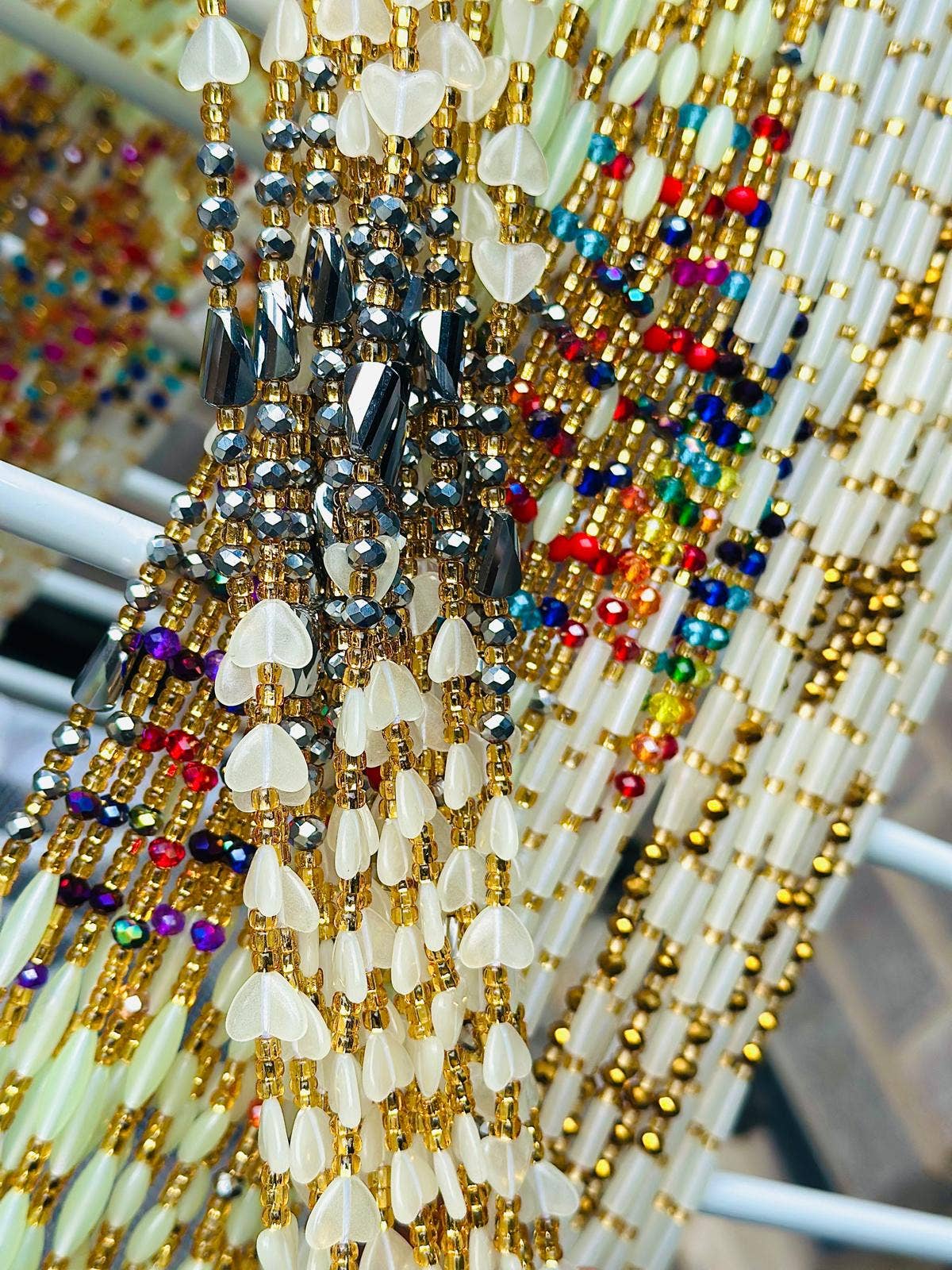 Beadbutik - Wholesale Beads - Glow-in-the-dark Waistbeads,1-2days Free Expedite Shipping2