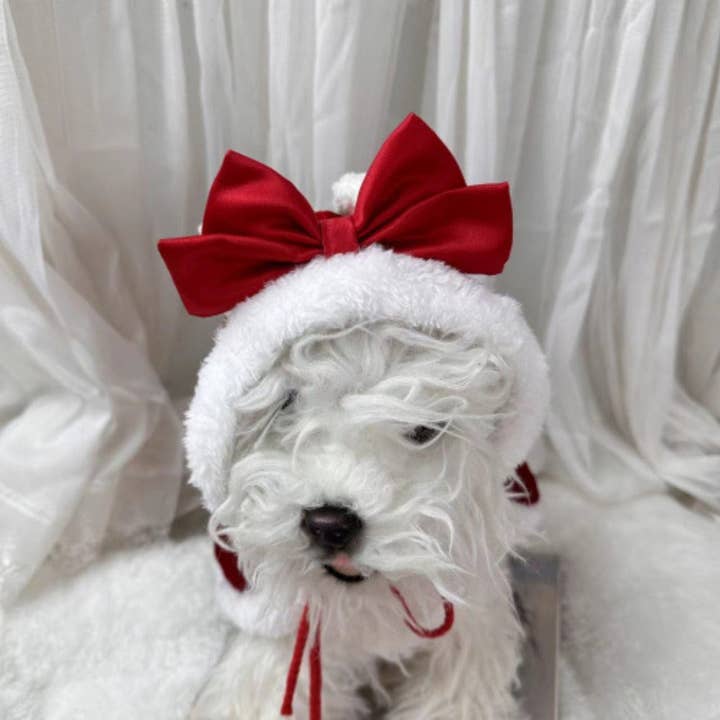 Cheerhunting - Wholesale Pet Costume - Cat/Dog - Ozzie - Red Rabbit-Ear Pet Cape