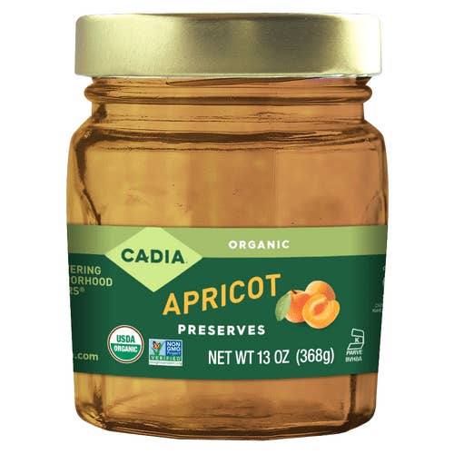 Apricot Preserves, Organic, Cadia for wholesale by Country Life Natural Foods