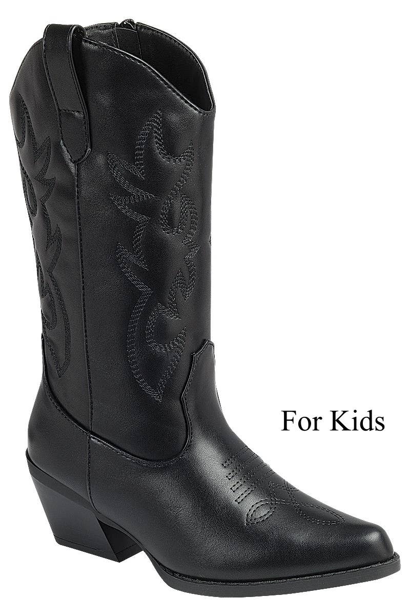 FASHION EMPORIO - Vente Bottes de cowboy – femme - Bottes de cowboy Cowgirl Chic pour enfants FL-CREEK-15K5