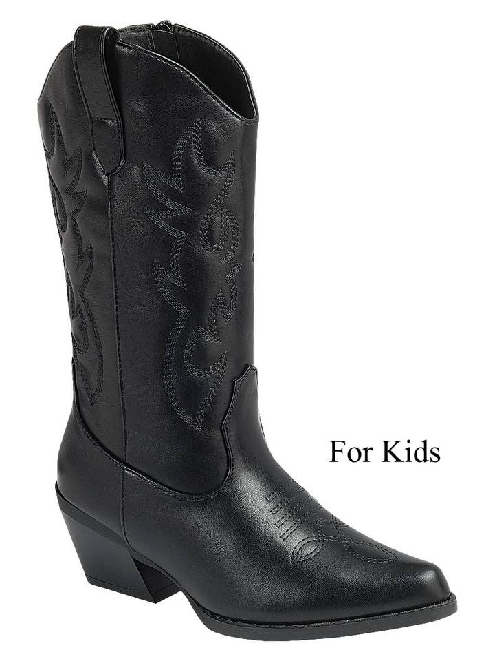 FASHION EMPORIO - Wholesale Cowboy Boots - Women's - Cowgirl Chic Kids' Cowboy Boots FL-CREEK-15K9