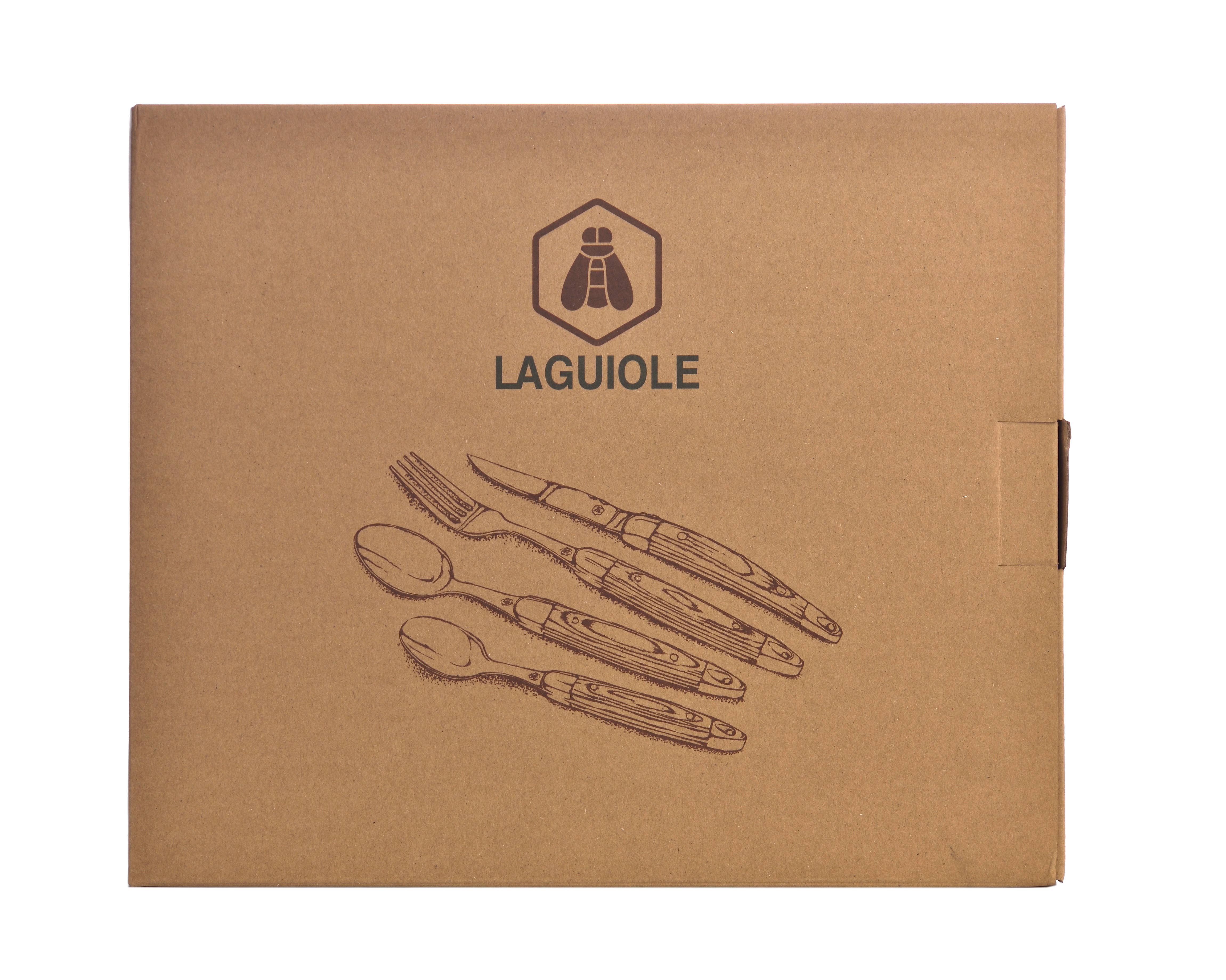 Laguiole - Wholesale Assorted Cutlery Set - Laguiole 16-piece cutlery set + storage box4