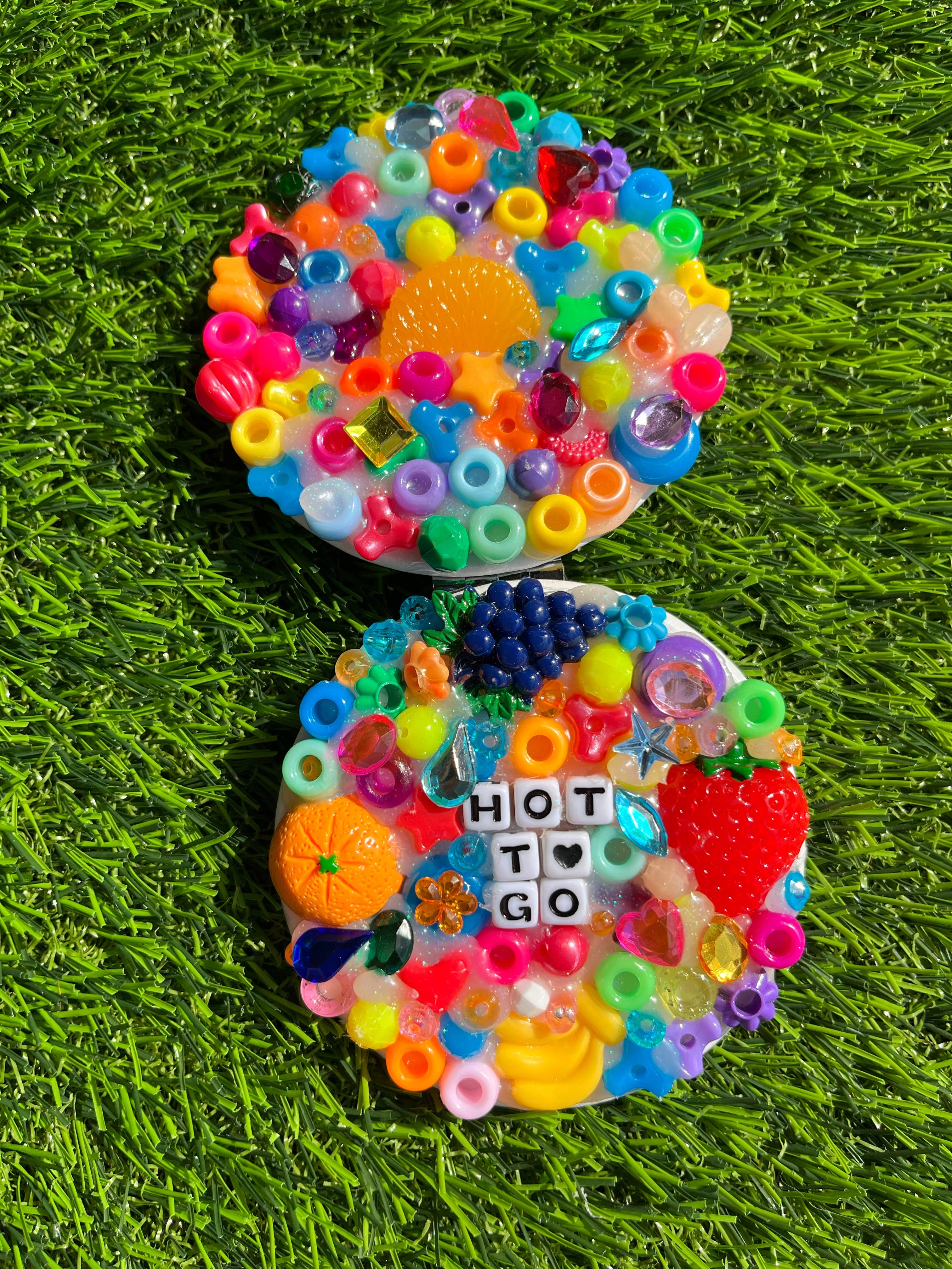 Sofi Arte Studio - Wholesale Compact Mirror - Trinket Beaded Compact Mirrors2