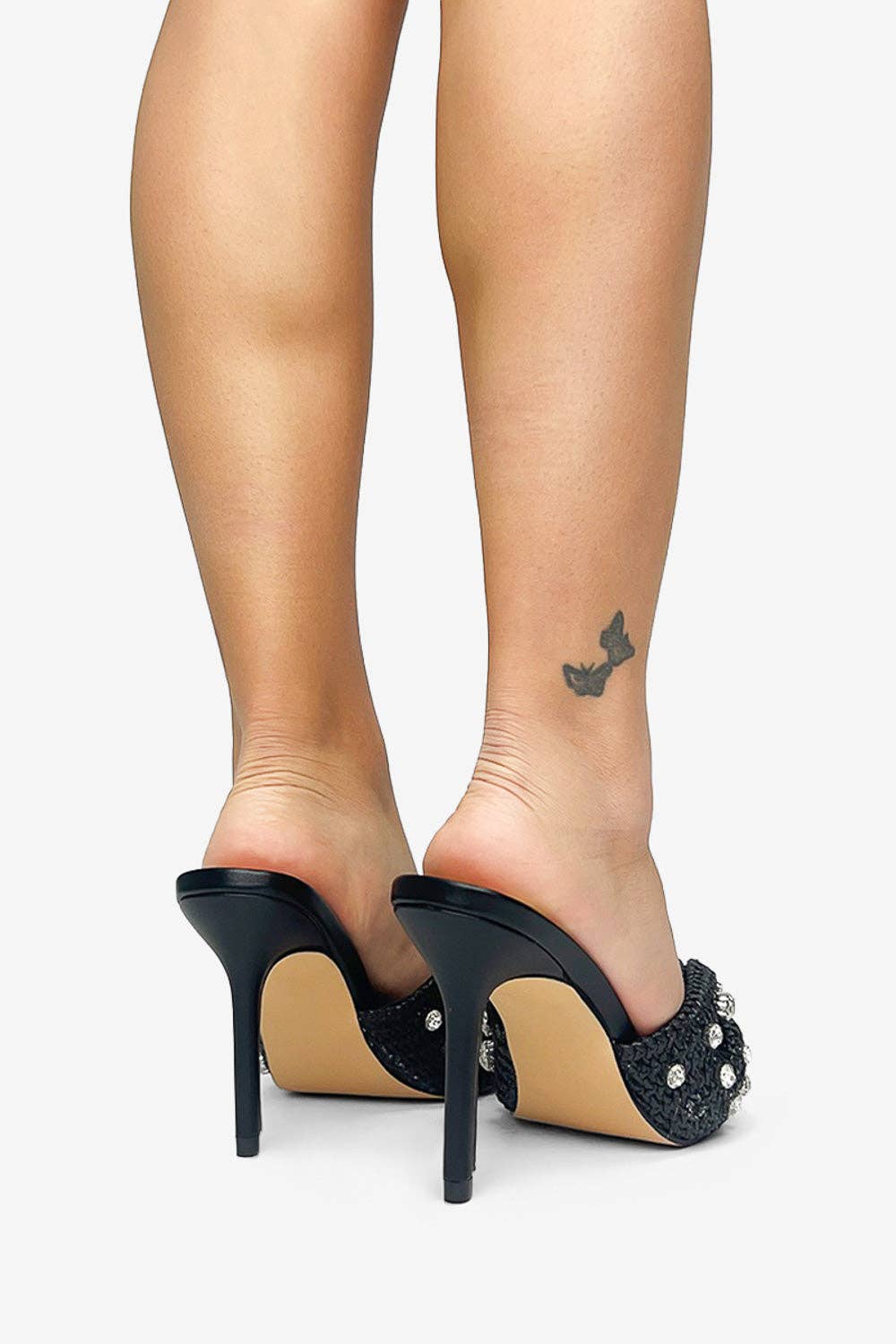 Lemonade Shoes - Vendita all'ingrosso Tacchi alti - Donna - KORRA - Sandali di lusso in rafia con perline, tonalità dorata6