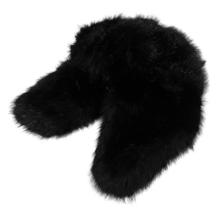 Sensibling Corp. - Wholesale Trapper/Bomber Hat - Women's - Fluffy Faux Fur Winter Ear Flap Trapper Hat9