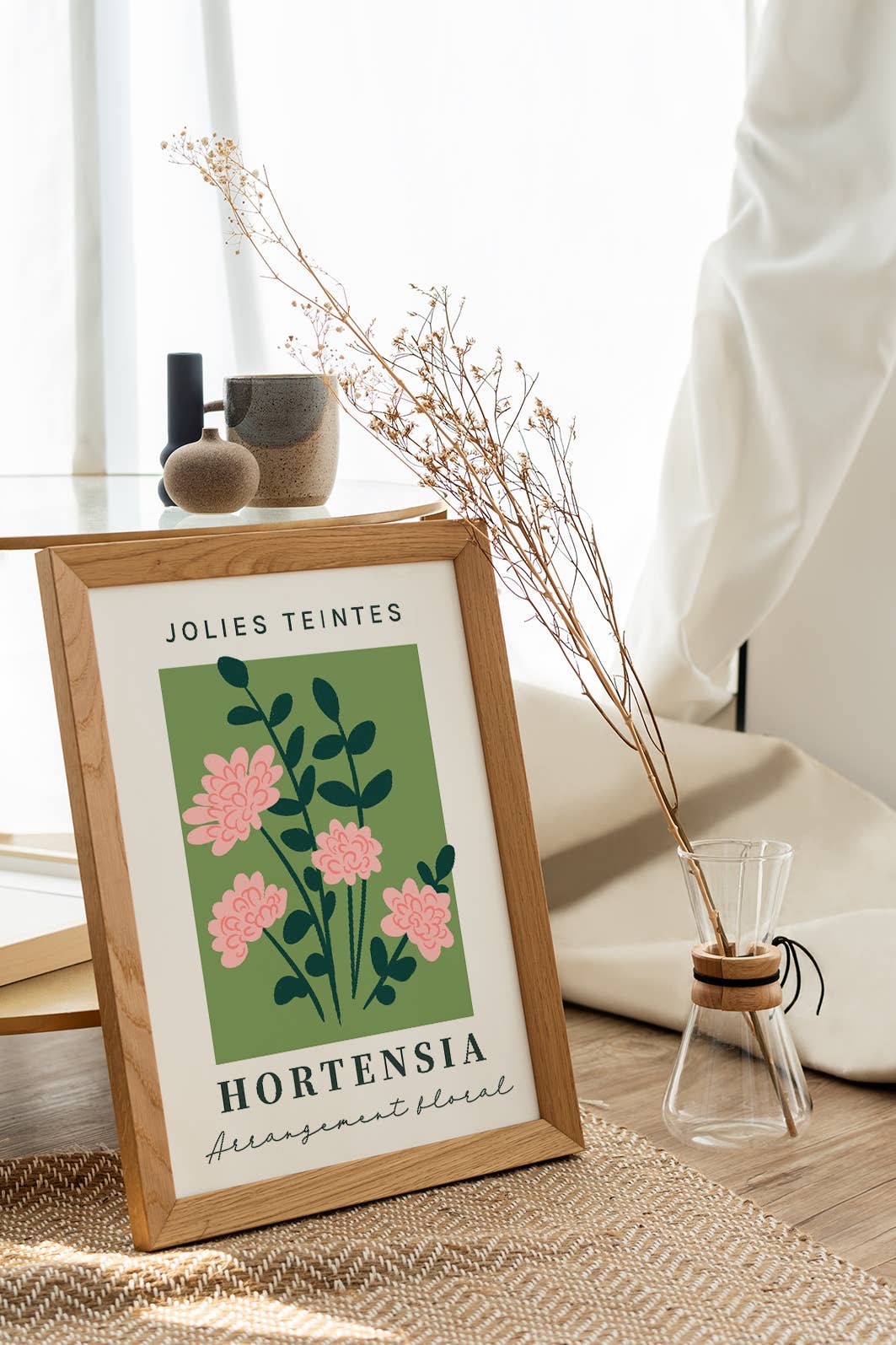Graphijoy - Wholesale Poster - Hortensia floral poster1