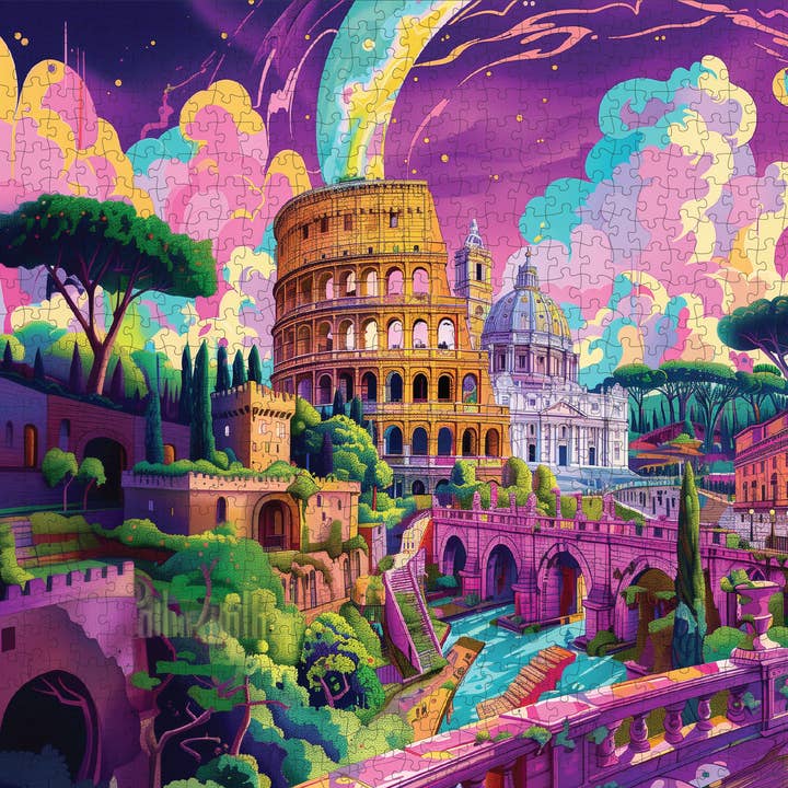 Roman Riddle Classic Roman Riddle, 1000 piezas para venta al por mayor de Trippy Puzzle Co