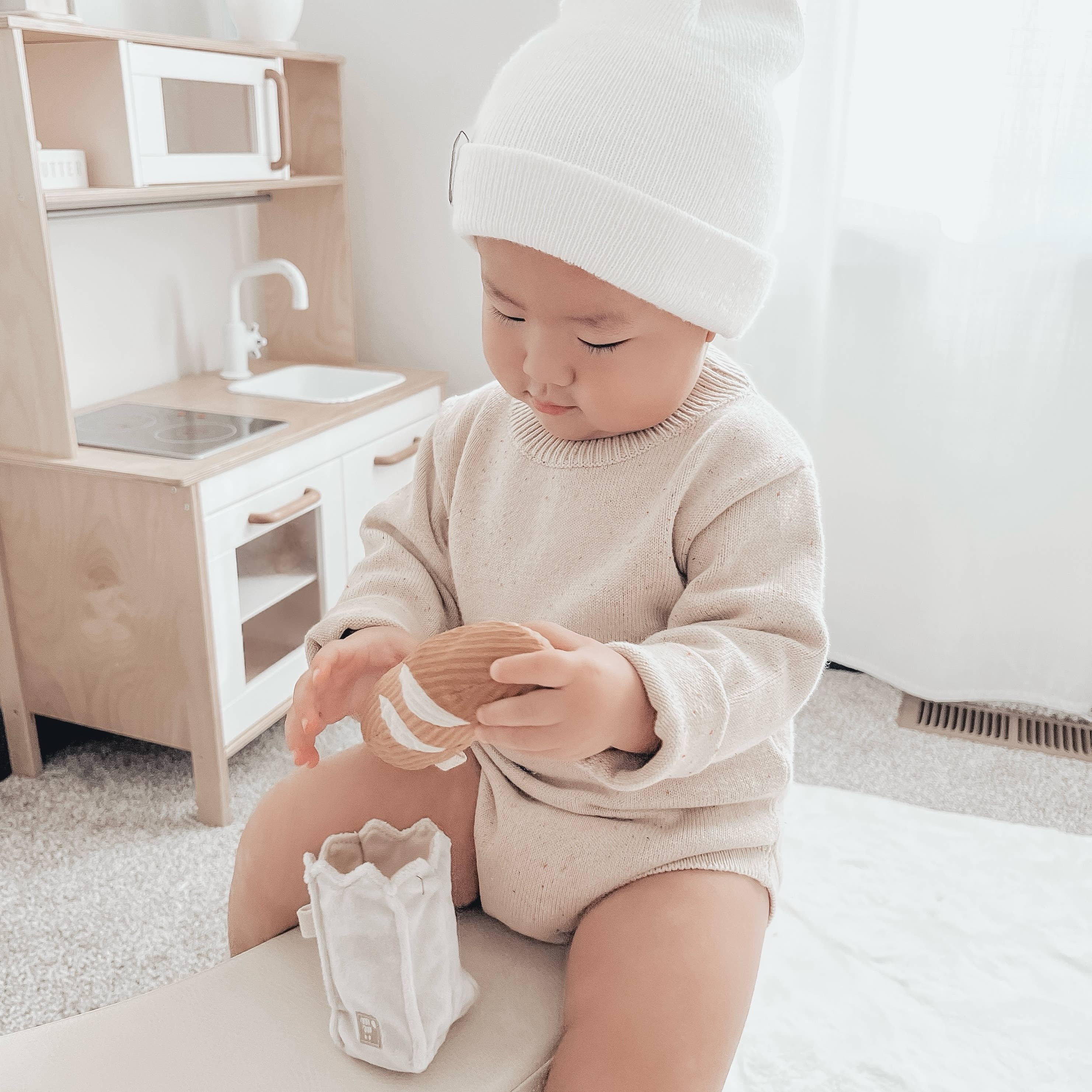 Little Lamb Kind - Wholesale Handheld Rattle - Baby - Baguette // Handheld Rattle for Baby2