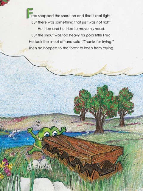 Apple Pie Publishing - Wholesale Early Reader Book (6-8) - 8” x 10” Apples for Fred Children's Book2