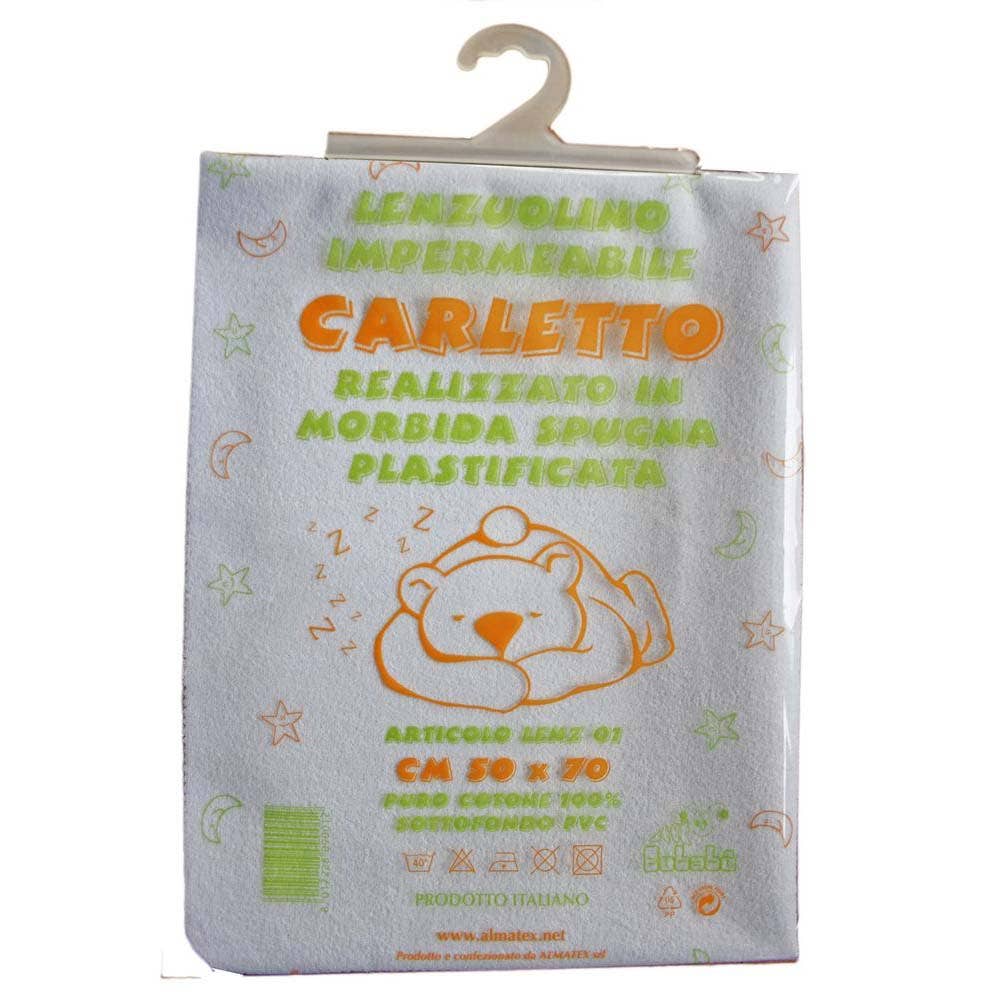 Almatex srl - Wholesale Stuffed/Plush Toy - Kids & Baby - CARLETTO waterproof PEE SAVER sheet 50x700