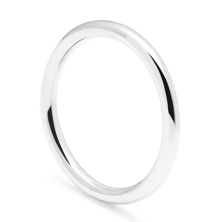 Bracelet rond classique - Argent pour la vente par Myia Bonner