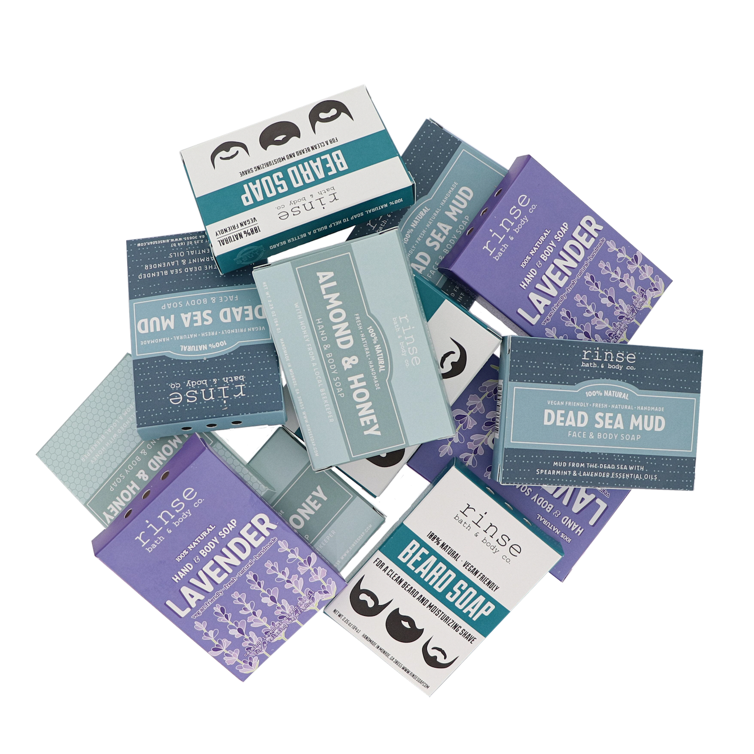 Rinse Bath Body Inc – Engroshandel Sæbestykke – Mini Sæbe - Dødehavsslam | Naturlig Sæbebar | Ansigtsvask5