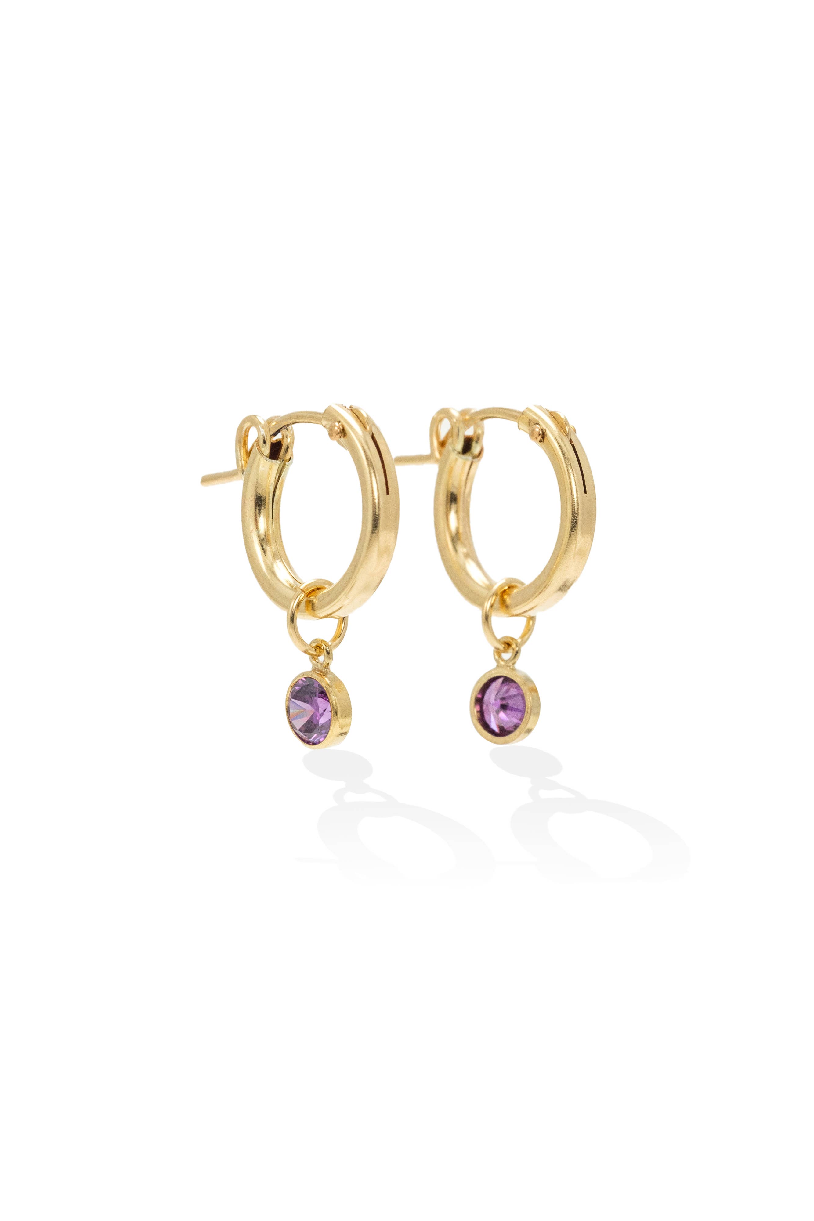 Lover's Tempo Jewelry - Wholesale Hoop Earrings - Birthstone Gold-Filled Hoop Earrings27