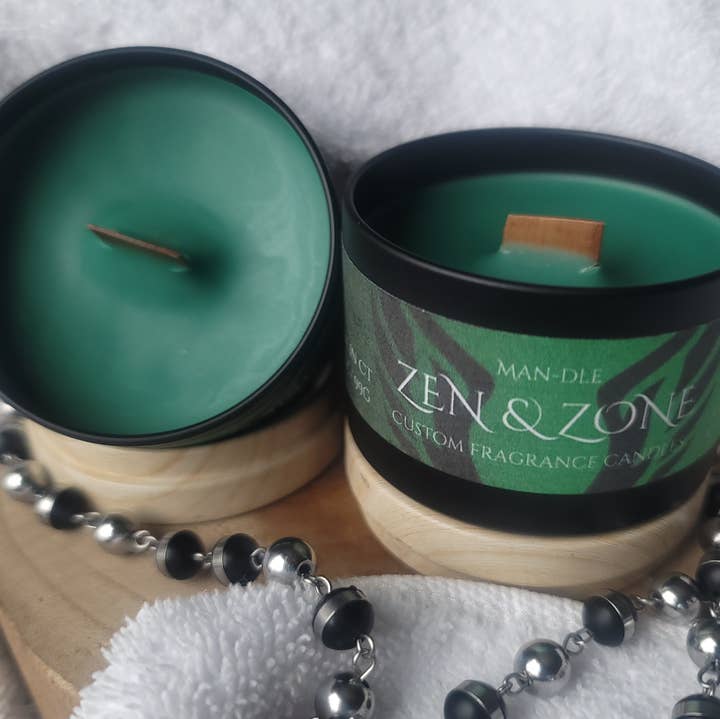 MAN-DLE - Wholesale Jar/Filled Candle - 🧘 Zen & Zone Candle4