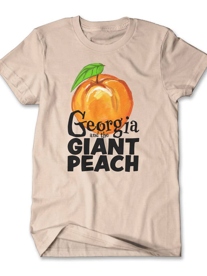 Georgia and the Giant Peach for wholesale by Shirts Like Mine