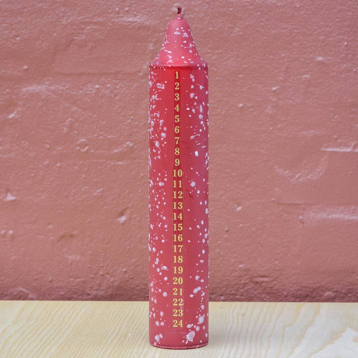 Nordtrice - Wholesale Tapered Candle/Candlestick - Advent Candle, Christmas Calendar, Mix Of Red, Green Colours6