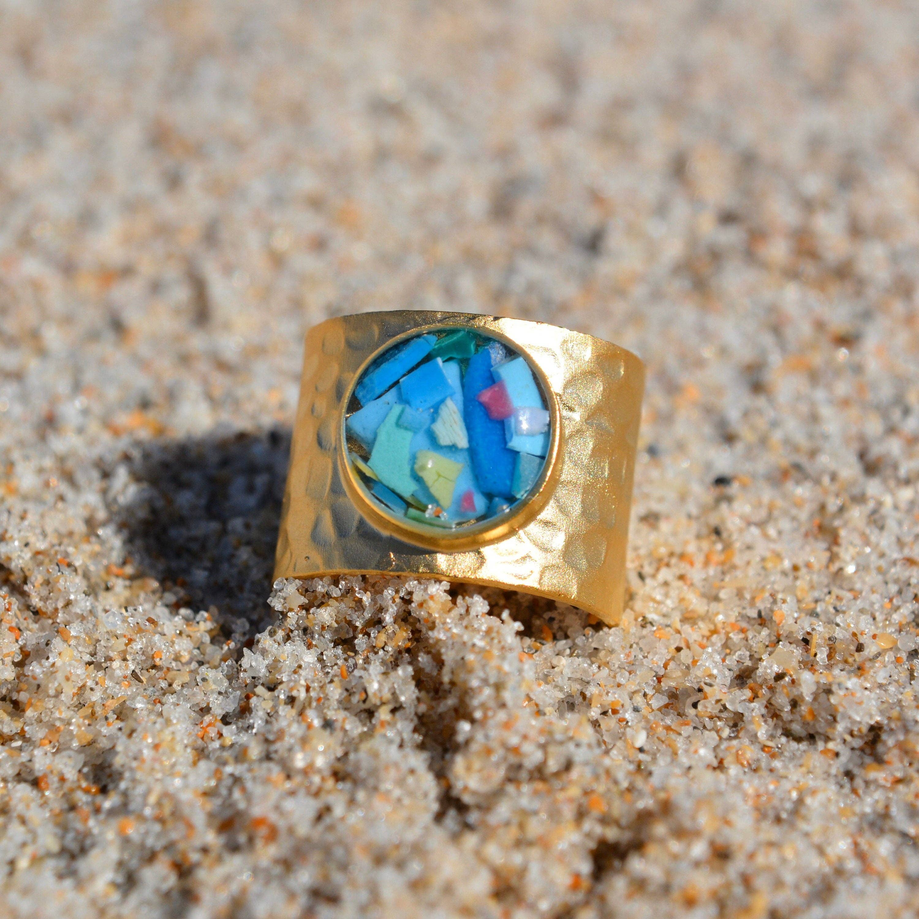 Ocean Plastics - Wholesale Cocktail/Statement Ring - Key West Ring1