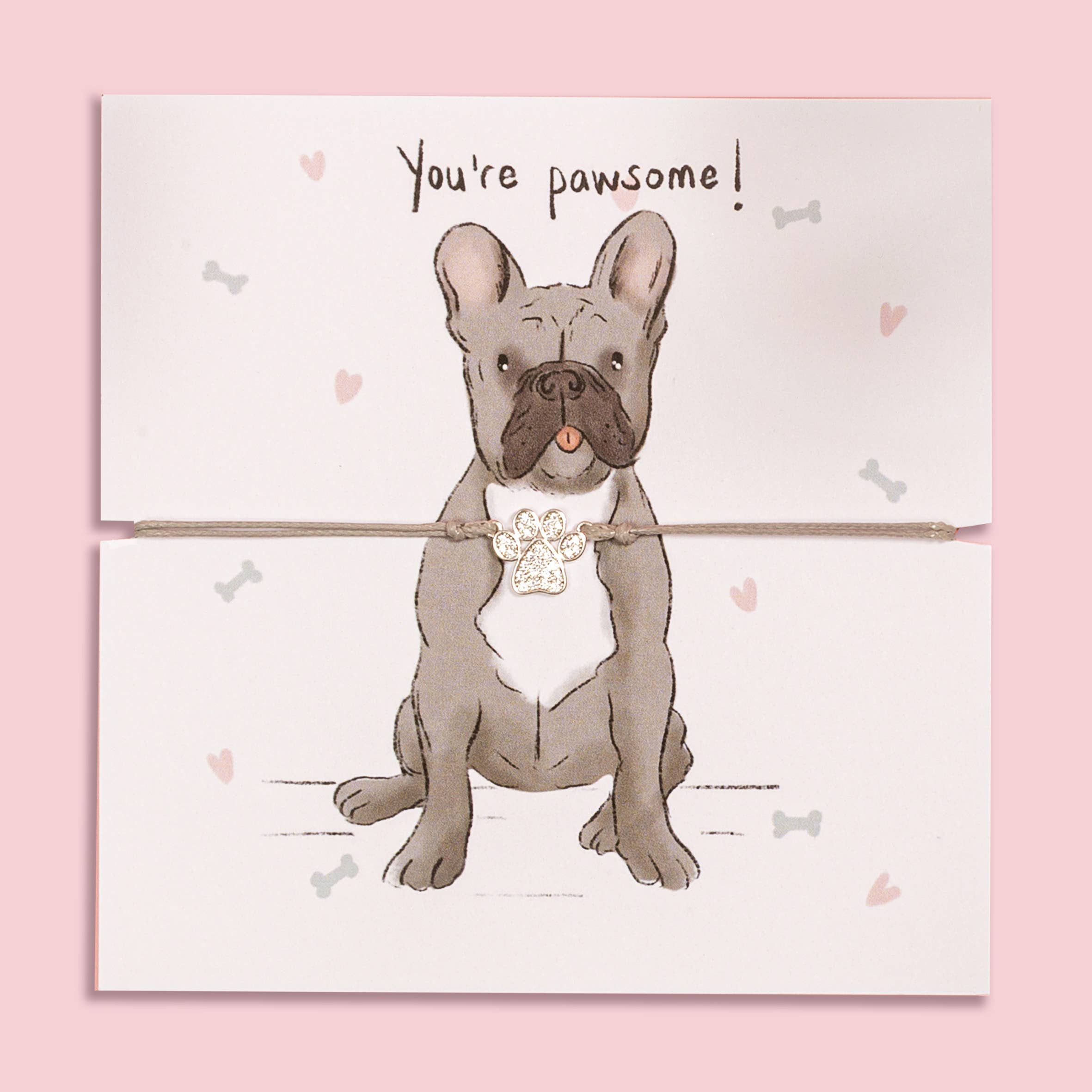 Letterbox Love Bracelets – wholesale Charm/dangle bracelet – Paws For Though Small Stand Bracelet Collection8