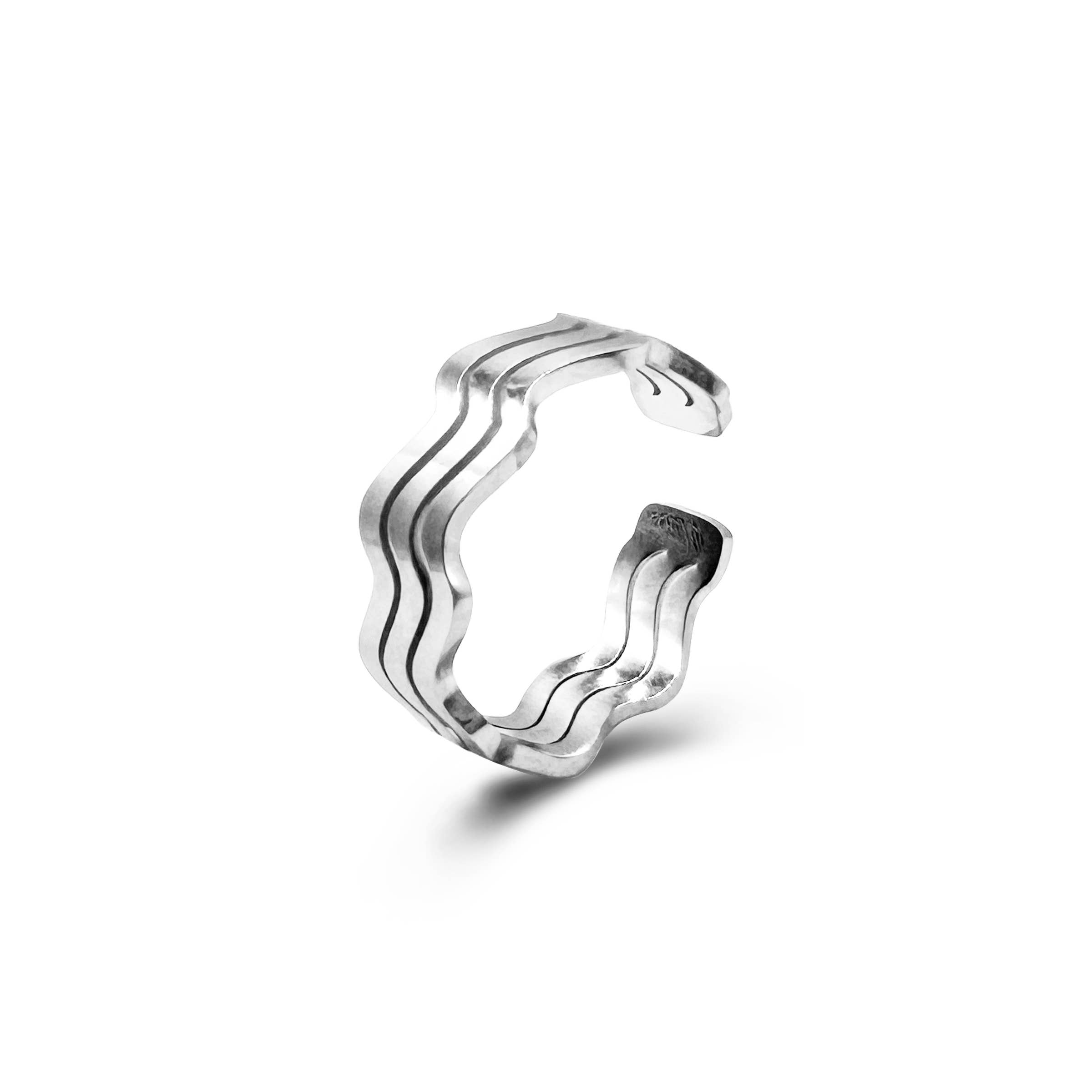 AMORINO SRL – Engroshandel Båndring – Justérbar bølget ring - HDX2336E750