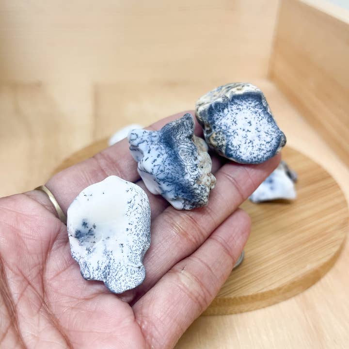 Crystal Deal - Wholesale Spiritual Stone/Crystal - Dendritic Opals, 1.25" - 2", Lot of 103