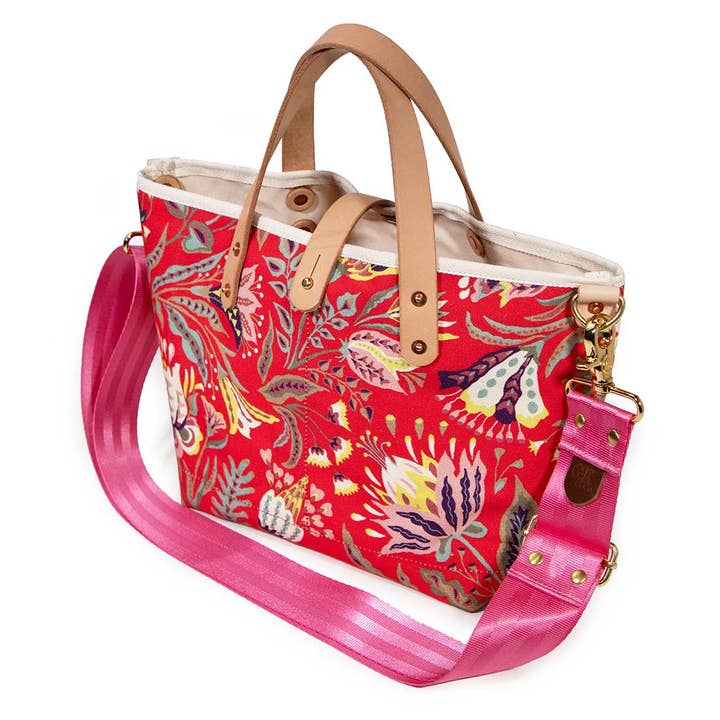 General Knot & Co. – wholesale Bag strap – unisex – Satin Webbing Cross Body/ Shoulder Strap- Rose