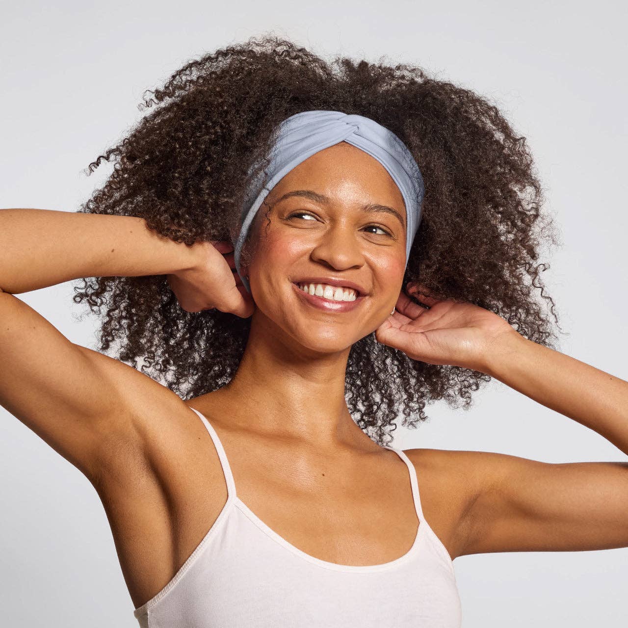 KITSCH – wholesale Pannband - Dam – Återvunnet Tyg Bred Twist Hårband 2-pack - Trädgårdsbukett2