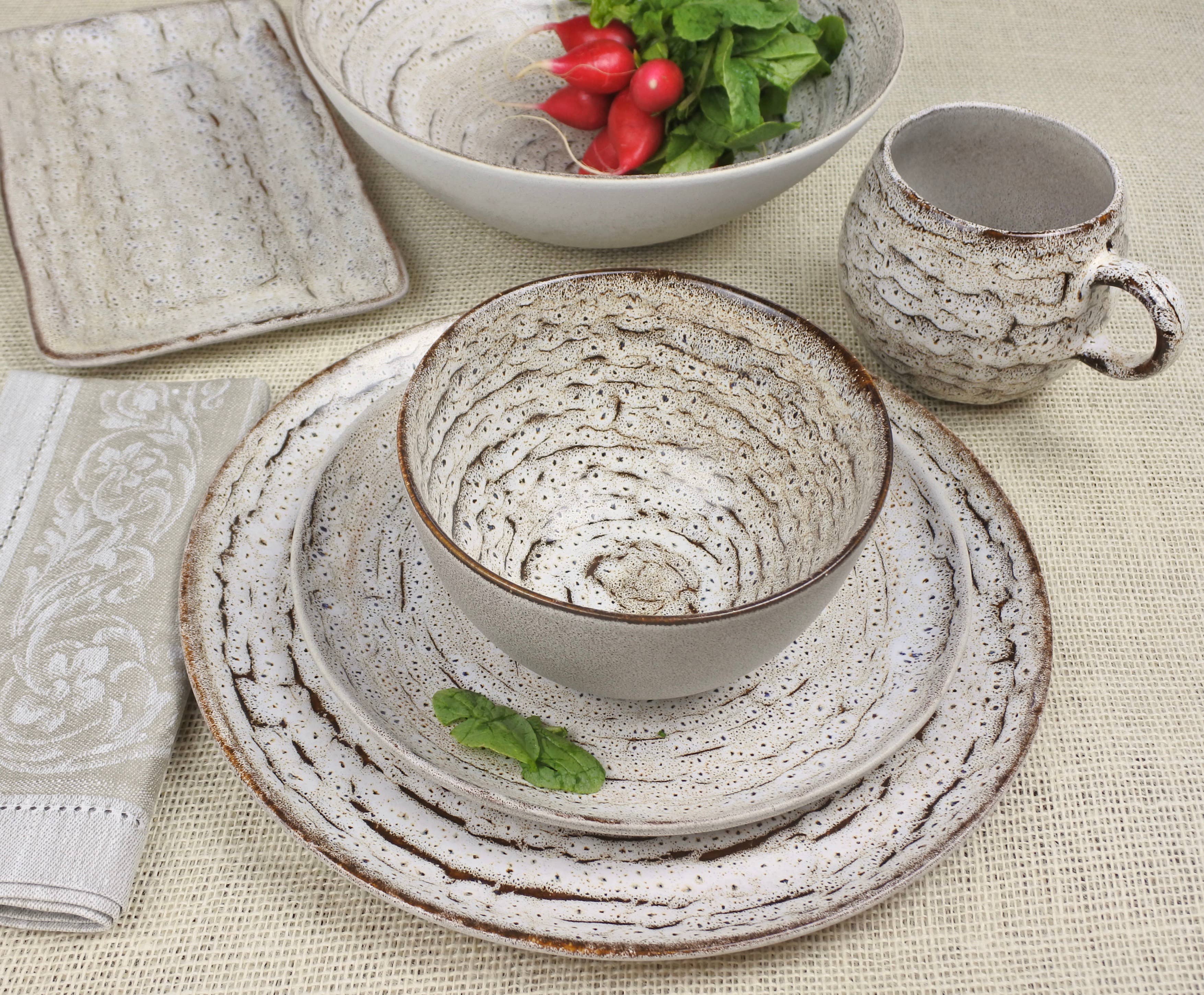 Carmel Ceramica - Vente Bol de service - Bol de service Truffle 10 1/2 po4