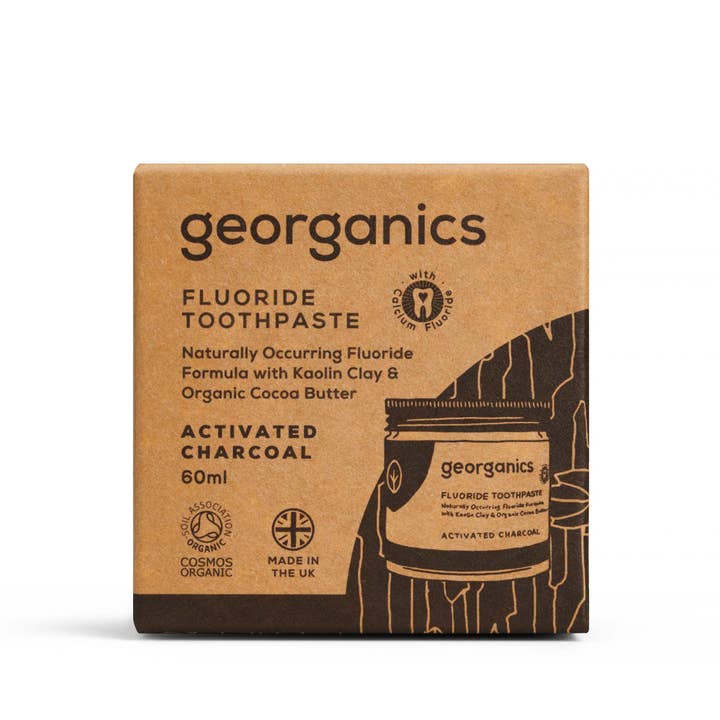 Georganics - Vente Dentifrices - Dentifrice au fluorure - Charbon2