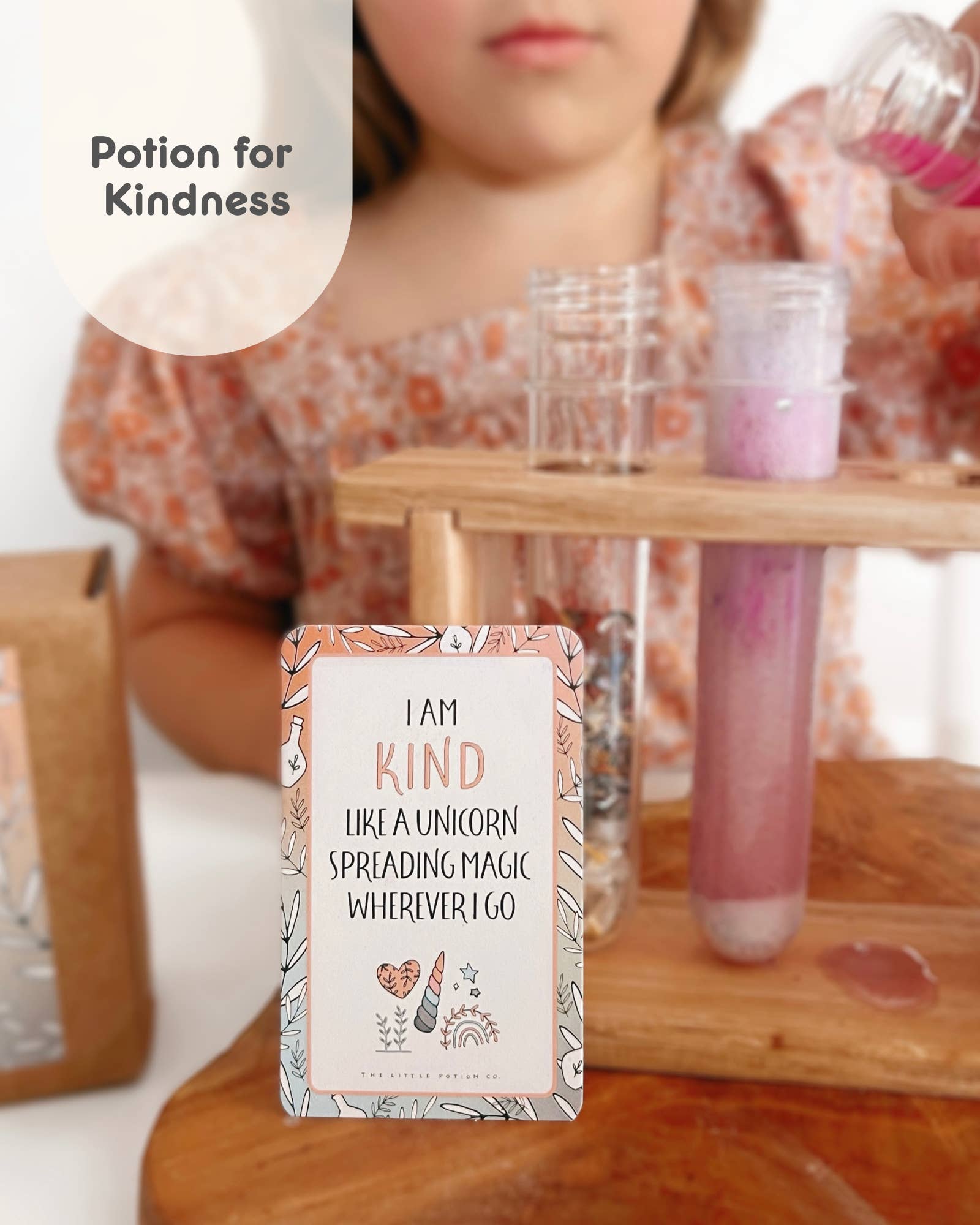 The Little Potion Co - Wholesale DIY Craft Kit - Kids - MINI - Rainbow Sparkles - Potion Kit