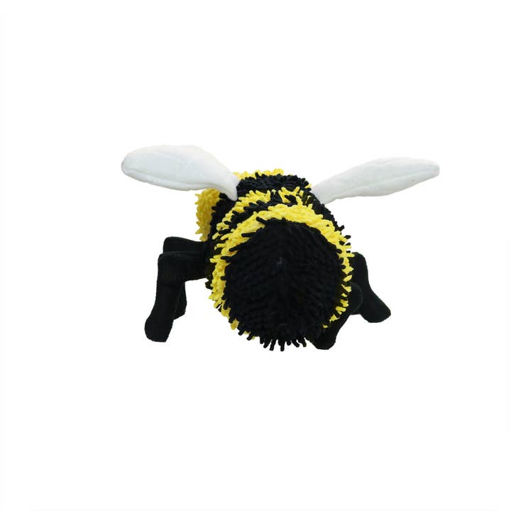 Tuffy Dog Toys - VIP Products – Großhandel Haustier-Quietschspielzeug – Hund – Mighty Microfiber Ball Med Bee, robustes, quietschendes Hundespielzeug5