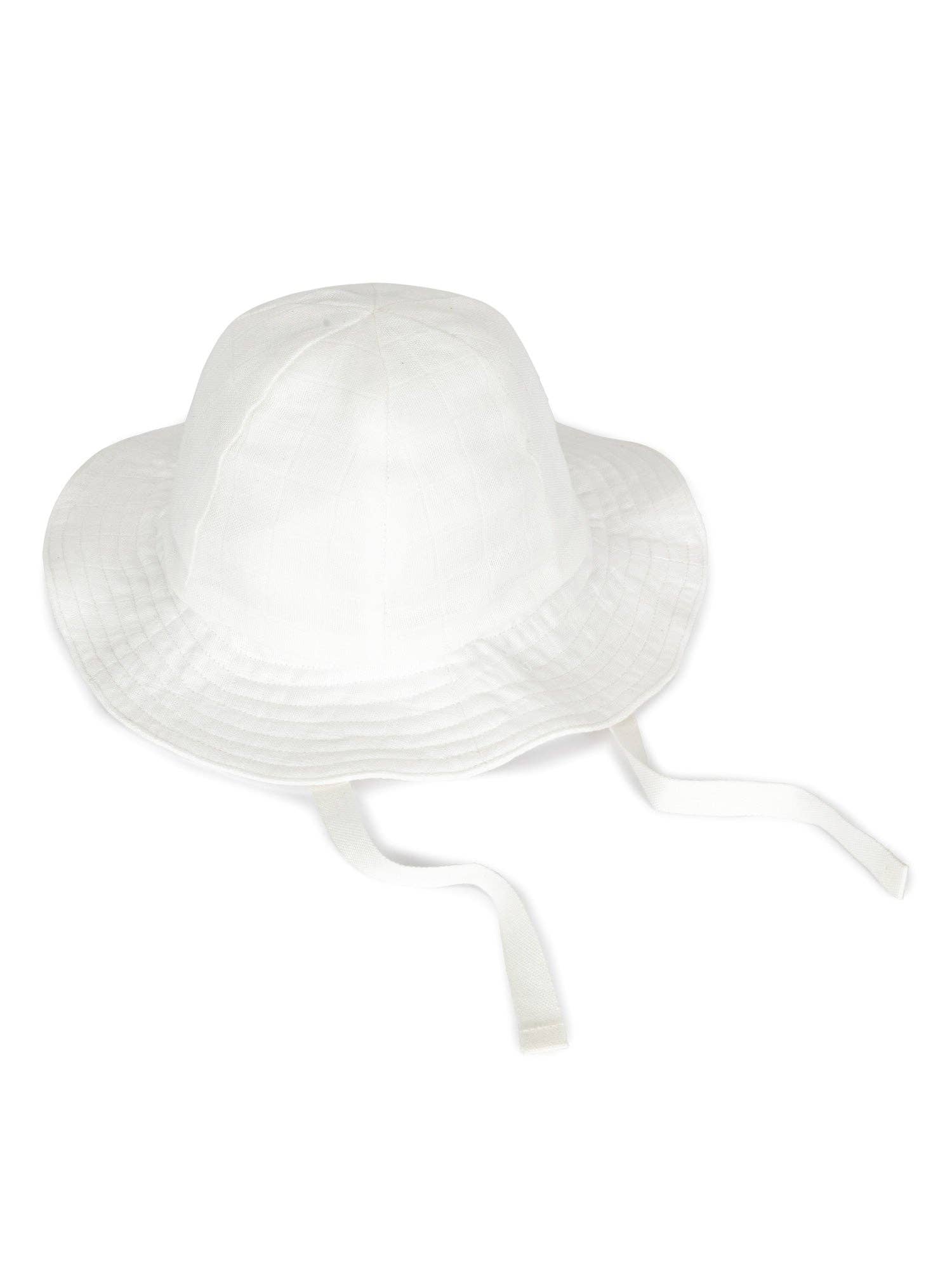 Under the Nile – wholesale Sun hat – Kids – Sunhat - Muslin - Organic White0