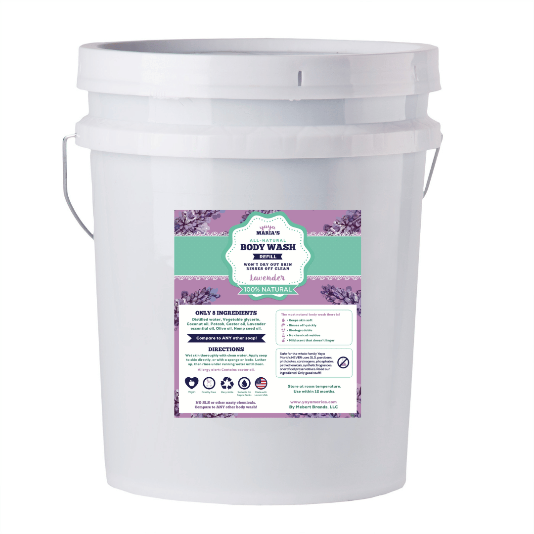 Yaya Maria's - Vente Lotions corporelles/Gels douches - Recharge en vrac de gel douche naturel 19 litres2