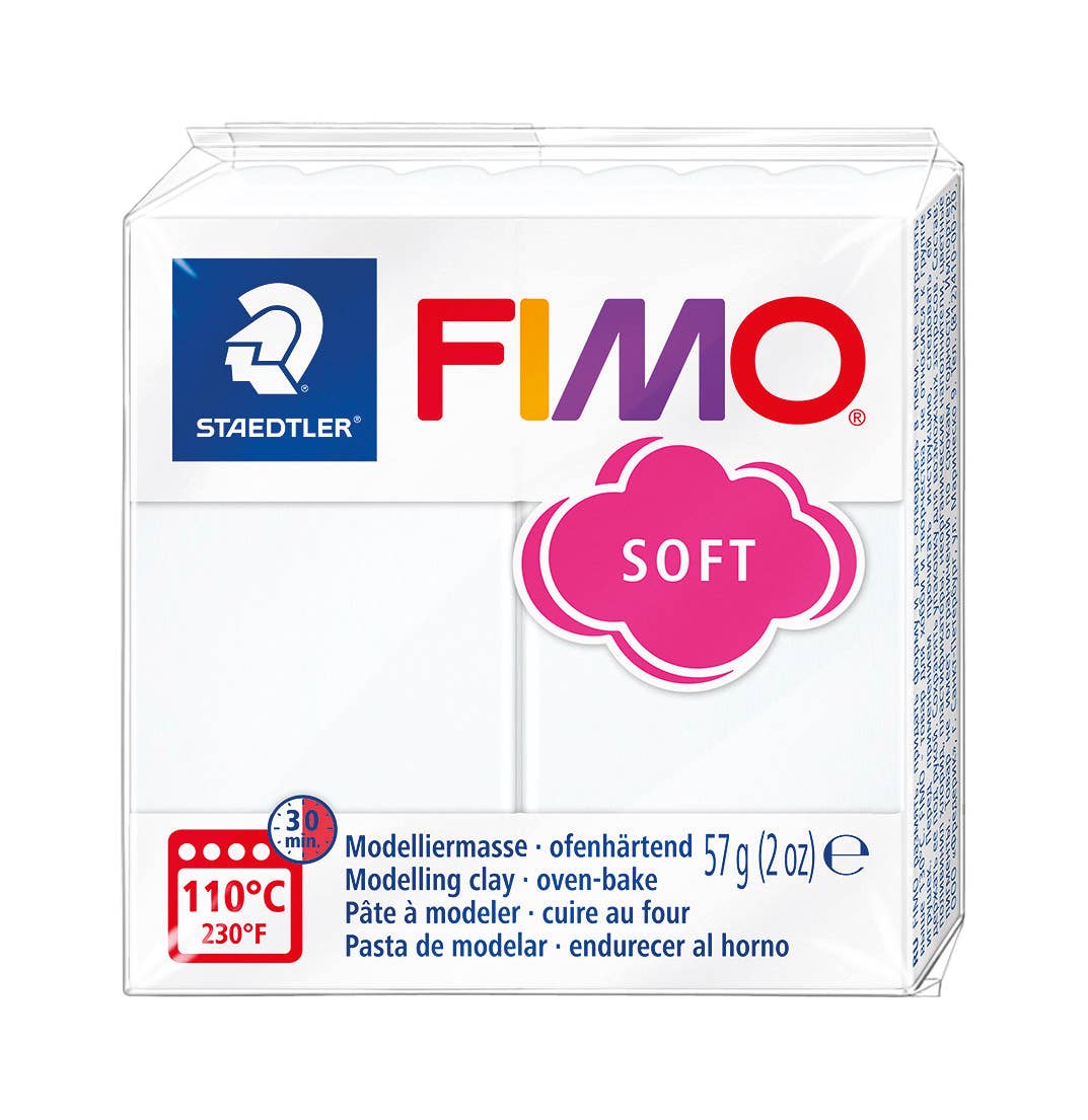 Graine Créative - Wholesale Knitting/Crochet Supplies - FIMO SOFT 57G WHITE/8020-0