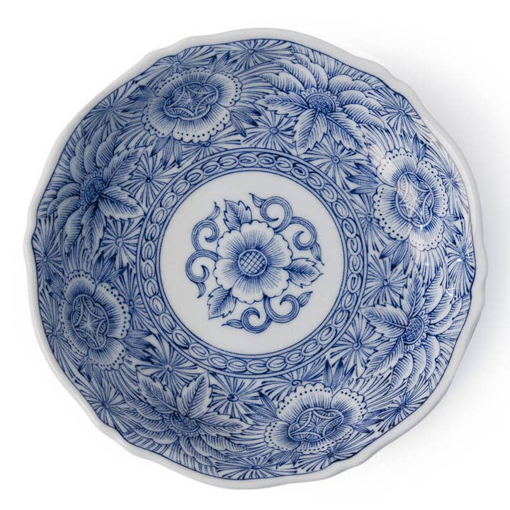 Plate Senbyo Botan 6.75" for wholesale by Miya Company
