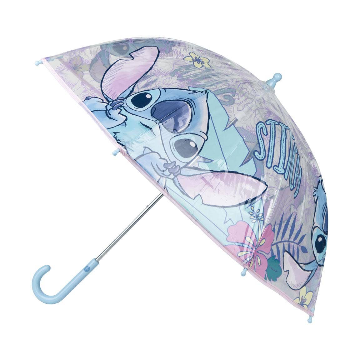 Mastoys, S.L. - Wholesale Umbrella - Kids - STITCH MANUAL BUBBLE UMBRELLA - 2400000804