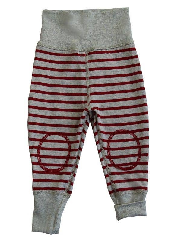 Grau Ziegelrot 2466 | Baby Wendehose - Grau-Ziegelrot for wholesale on Faire2