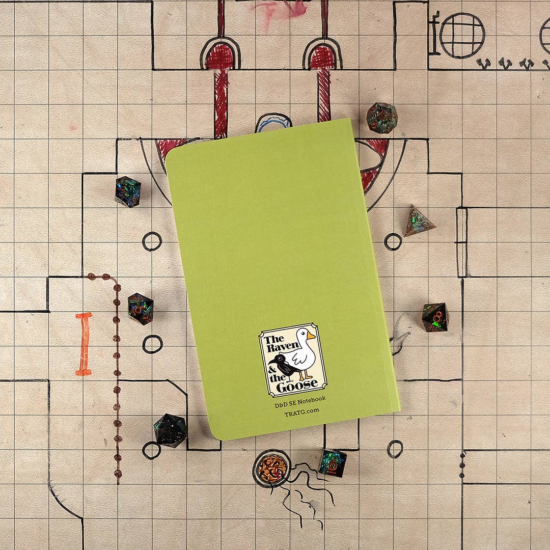 The Raven and the Goose - Wholesale Notebook - Druid Notebook - Large (D&D 5E)8
