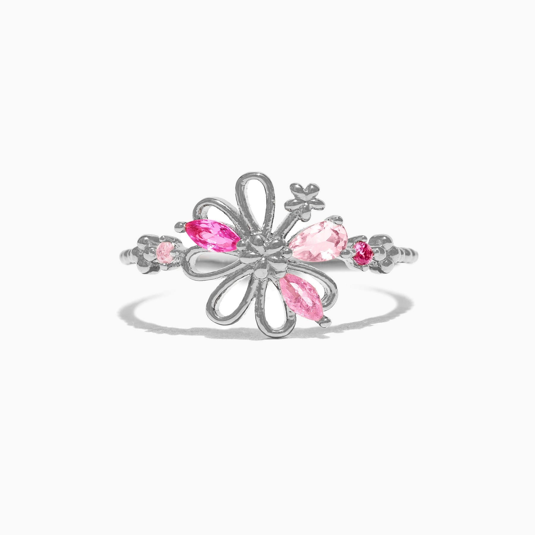 Girls Crew – wholesale Multi-stone ring – Blushing Blooms Ring1