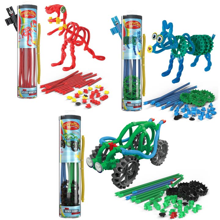 Spaghetteez Tube Assortment for wholesale by MukikiM Toys & Games