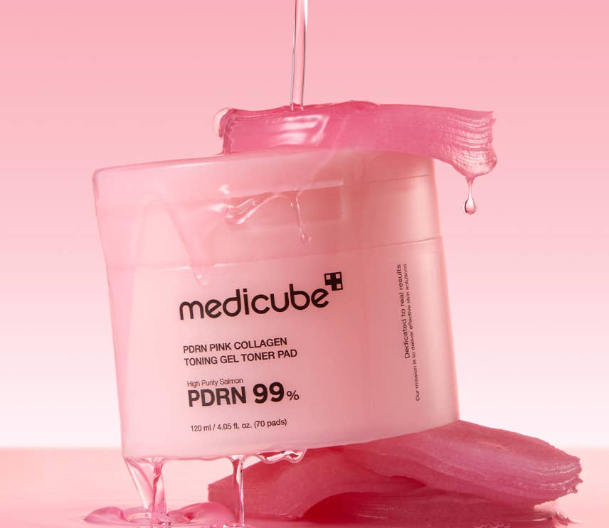 Best Beauty Group - Wholesale Facial Toner - MEDICUBE PDRN Pink Collagen Toning Gel Toner Pad (70ea)