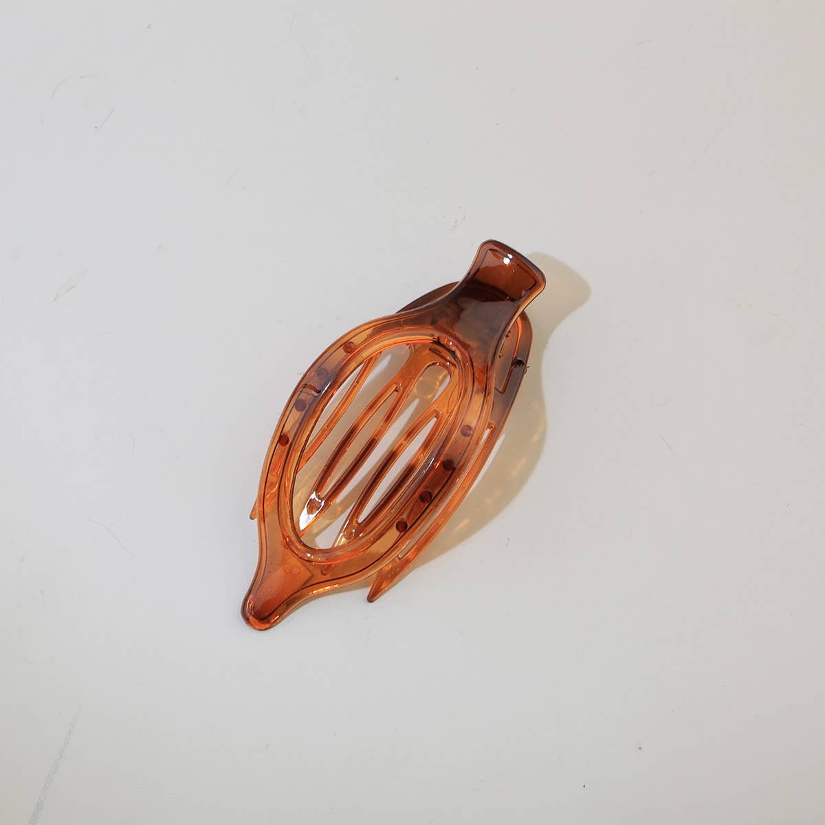 ACCITY - Wholesale Hair Clip - Women's - Glossy Matte Oval Hair Clip-Large Duckbill Style_CWAHA0747947