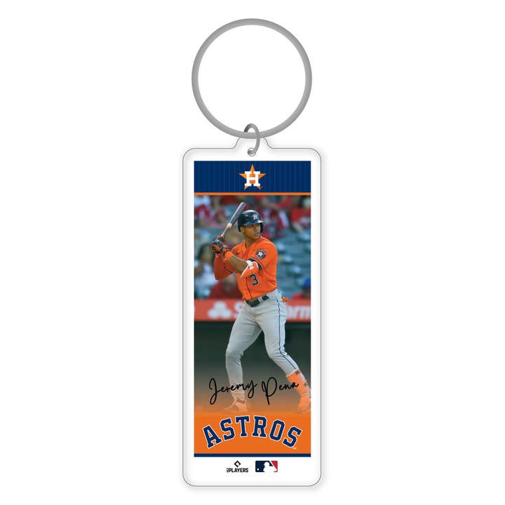 UPI Marketing - Wholesale Keychain - Unisex - MLB Houston Astros Acrylic Player Keychain