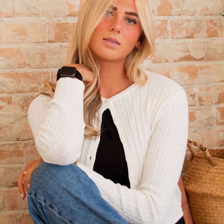 Shop Andi - Wholesale Watch Band/Strap - Unisex - Black Thick Weaved Adjustable Elastic Watch Band3