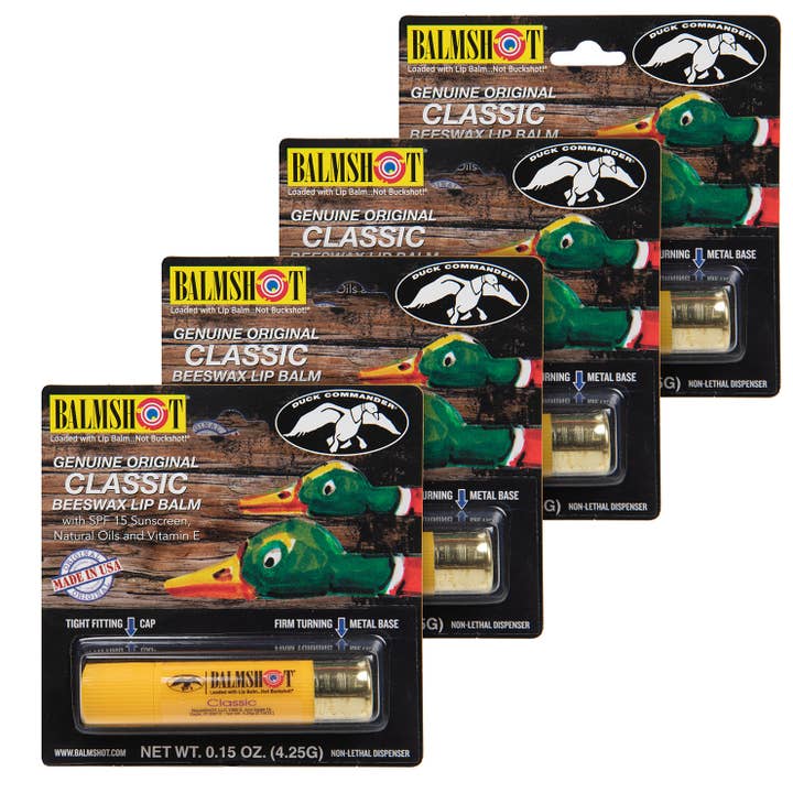 BALMSHOT Lip Balm - Wholesale Lip Balm - Balmshot & Duck Commander Beeswax SPF Lip Balm6