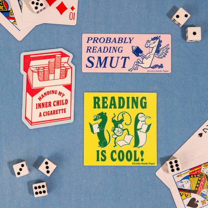 Lucky Goods Paper - Wholesale Phone & Laptop Stickers - Inner Child Cig – Matte Vinyl Sticker6