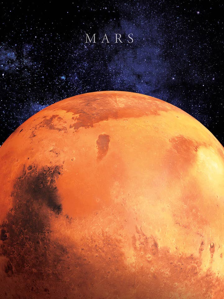 Mars 40 X 50 Leinwandbild für den Großhandel von Be my wall