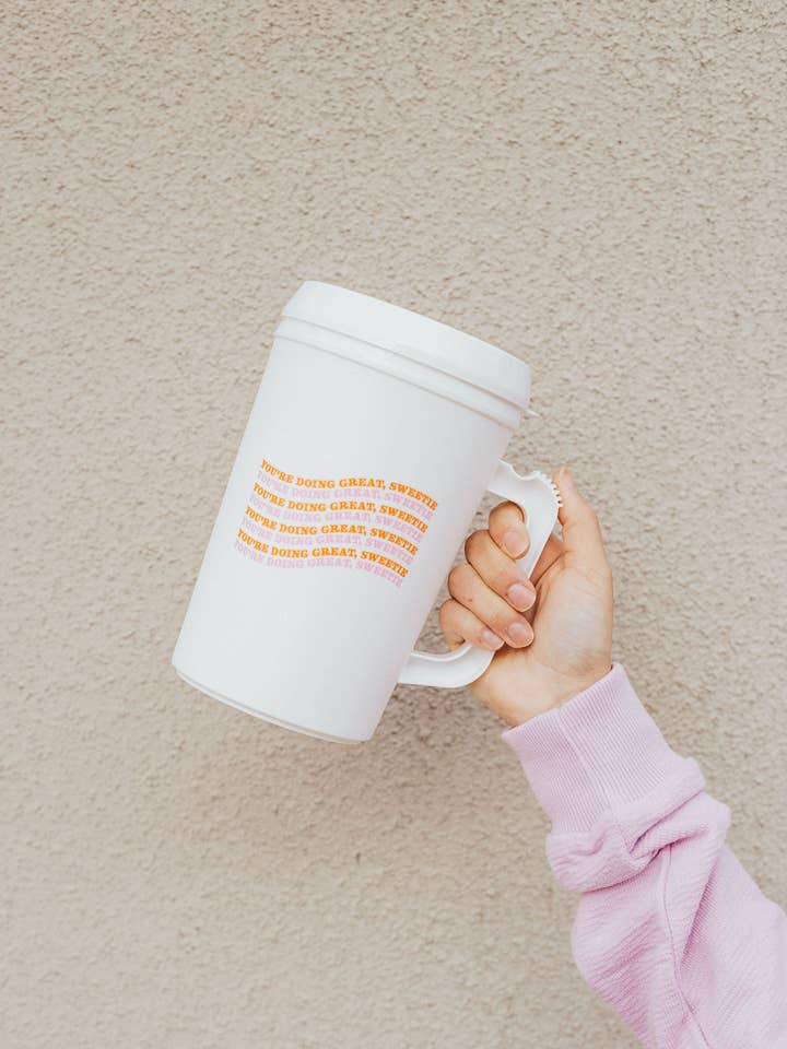 you’re doing great, sweetie mega mug for wholesale by hello ruby