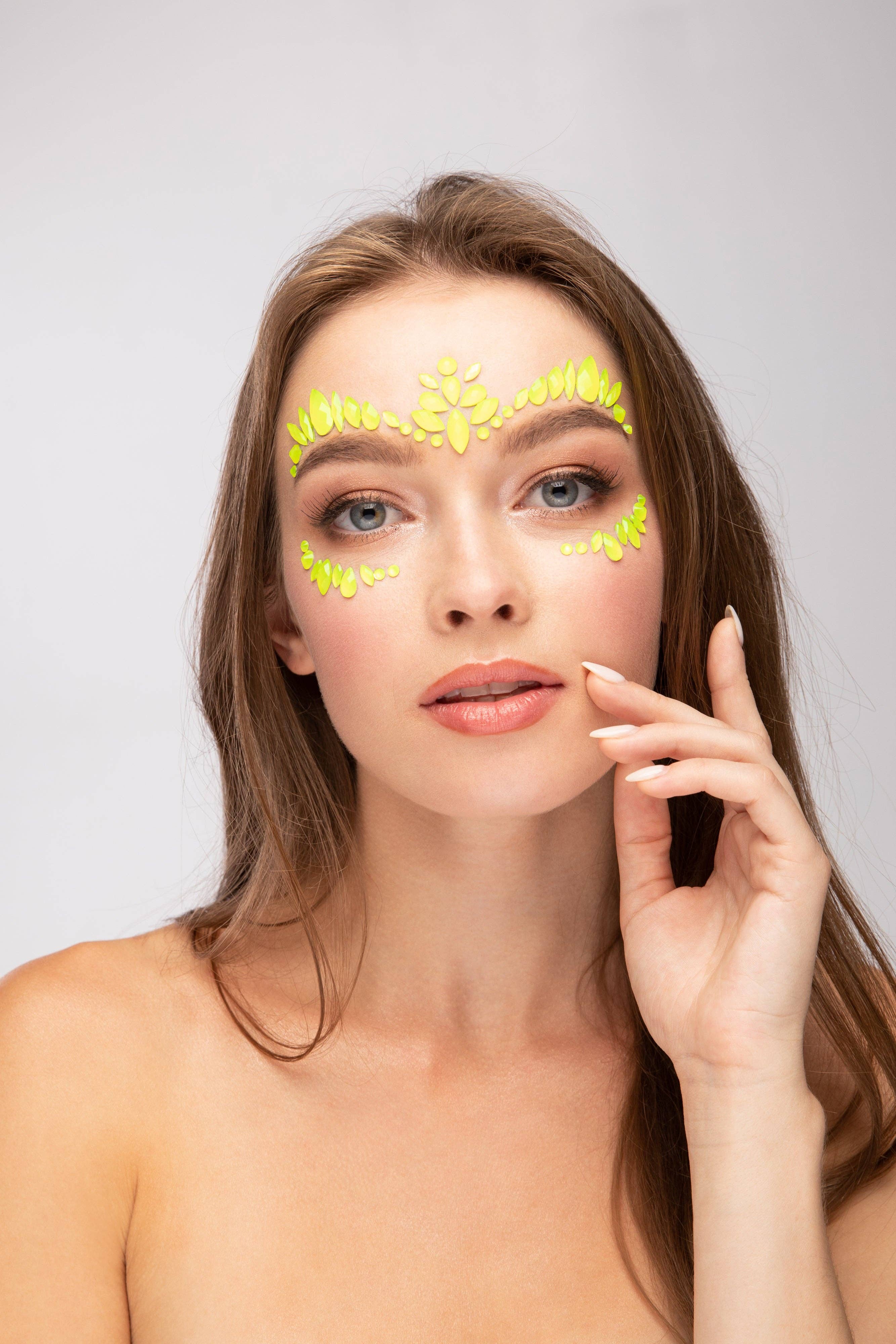 Moon Makeup - Wholesale Body Glitter/Shimmer - Neon UV Glow Blacklight Adhesive Gems, Jewels & Rhinestones14